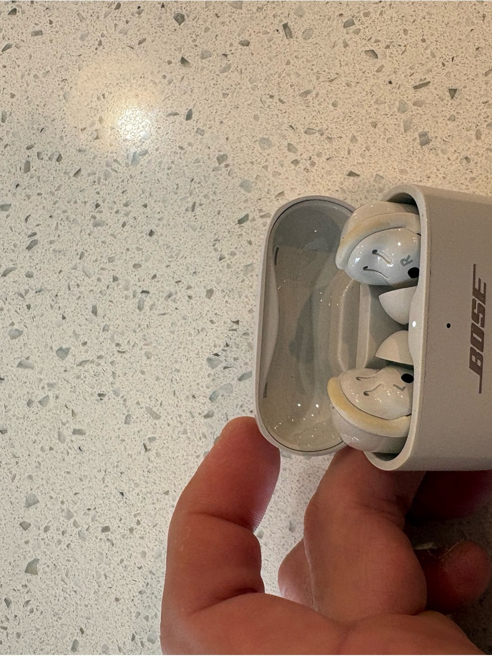 Bose Light Gray Wireless Earbuds Charging Case - Picture 2 of 4